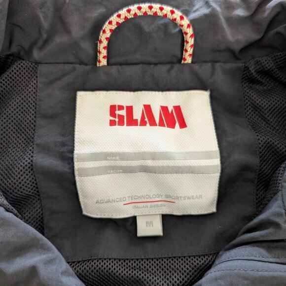 SLAM ATS Vest Mens M Black Full Zip Zip Pockets Lining Logo Work Outdoors Active - Picture 11 of 16